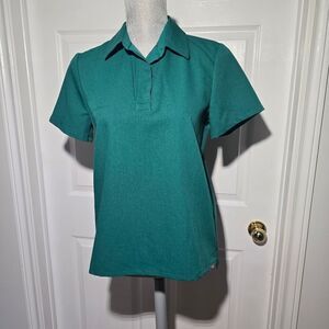 FIGS polo Scrub Top